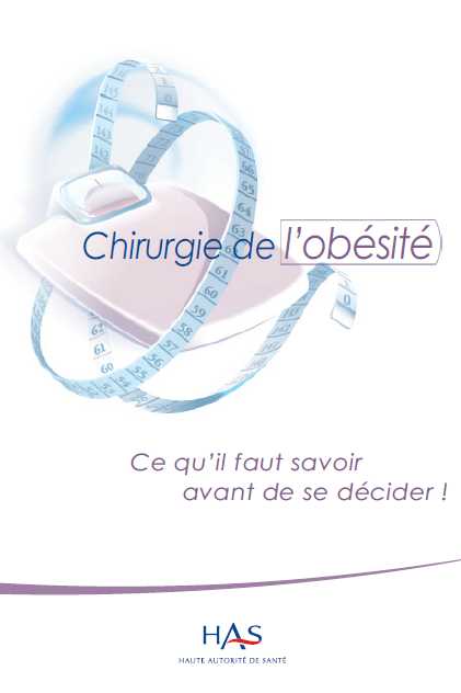 Chirurgie de l'obésité